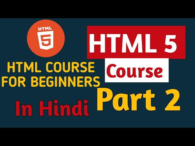 Complete HTML 5 Course Part2 | Basic of HTML 5| Tech Supreeth