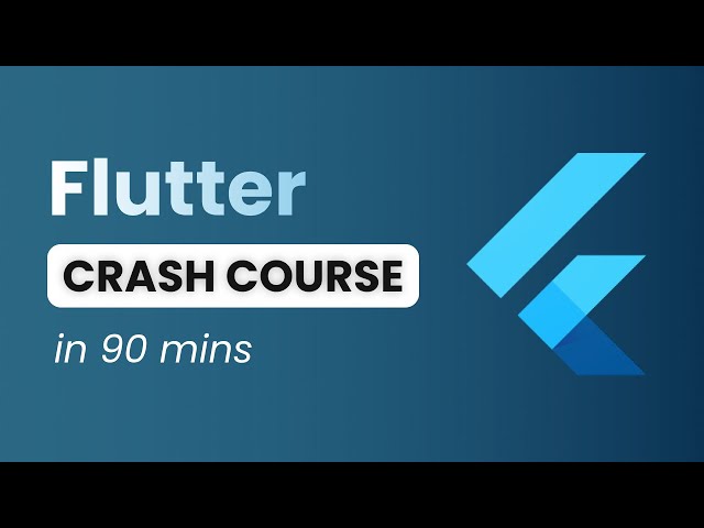 Flutter Beginner Crash Course