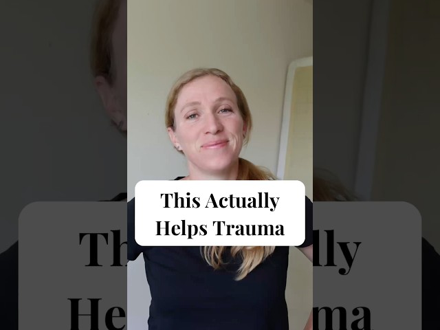 This Actually Helps Trauma