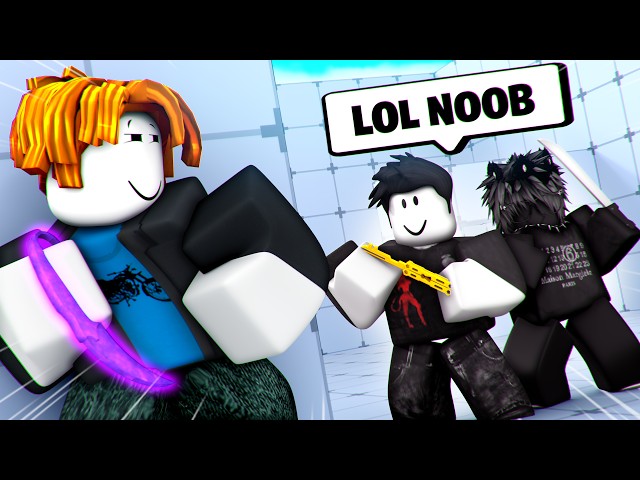 Sneaking Into A TOXIC Knife Clan As A NOOB