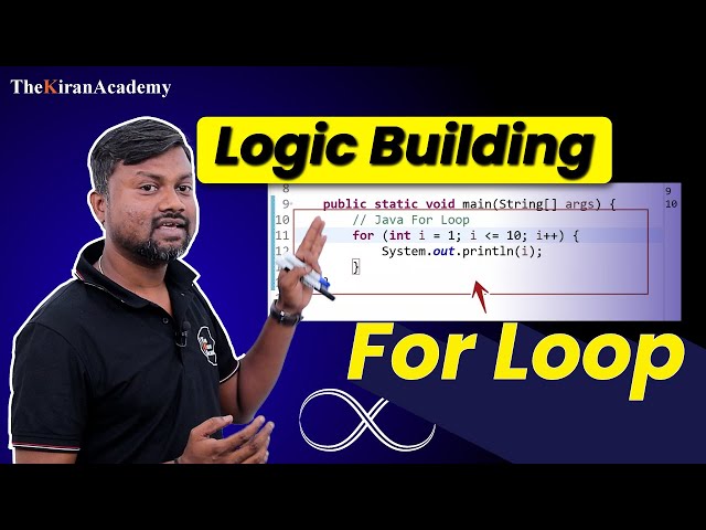Logic Building | Become a FOR Loop Pro: Mastering the Logic in JAVA | Hindi | Pradip Sir