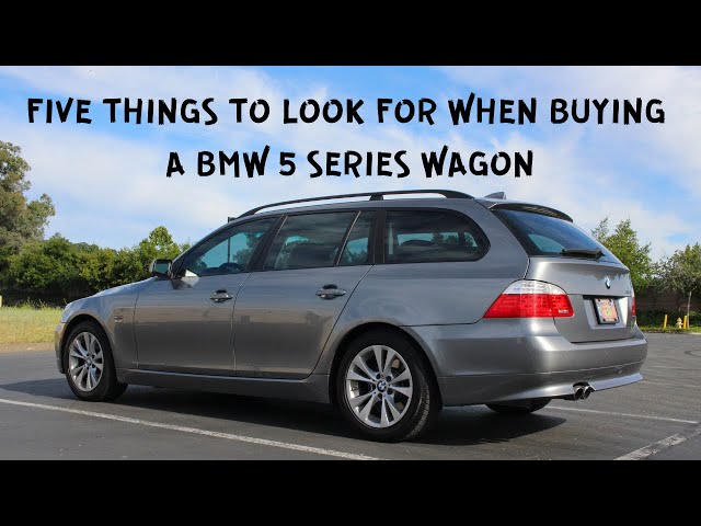 Cinco cosas a tener en cuenta al comprar un BMW Serie 5 familiar (E61 touring)