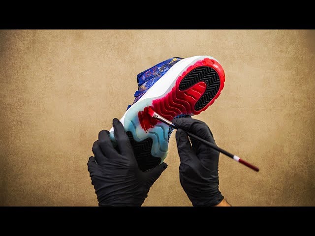 HOW TO DYE ICY/TRANSLUCENT SOLES | JORDAN XI