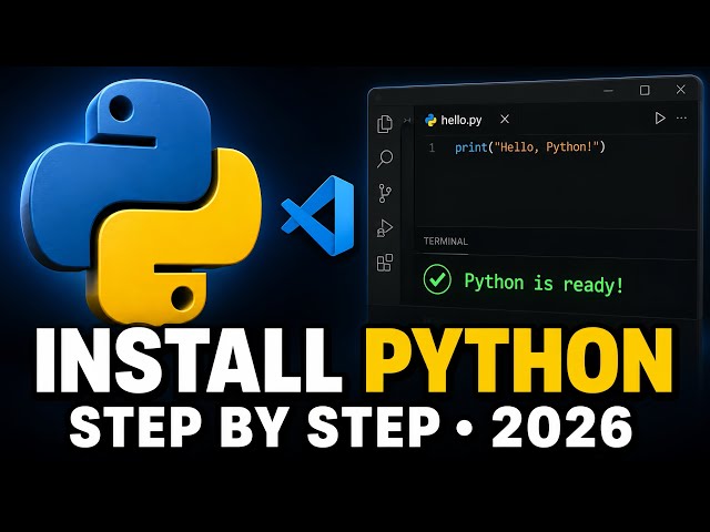 How to Install Python on Mac (2026) | Python 3.14 + VS Code Setup