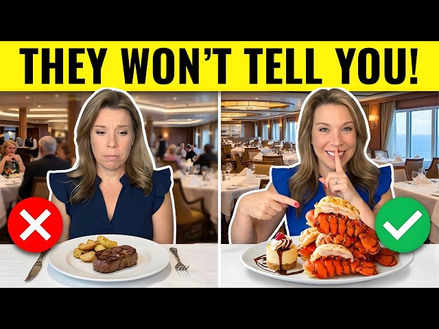 20 Cruise Dining SECRETS They Hope You Never Find Out!