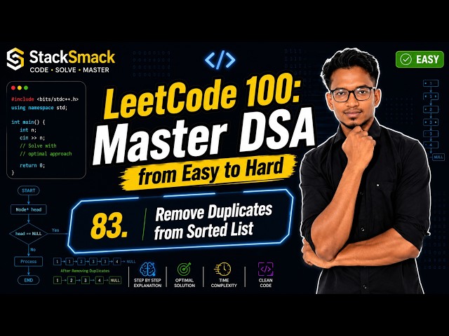 Remove Duplicates from Sorted List | LeetCode 83 | Easy Java Solution