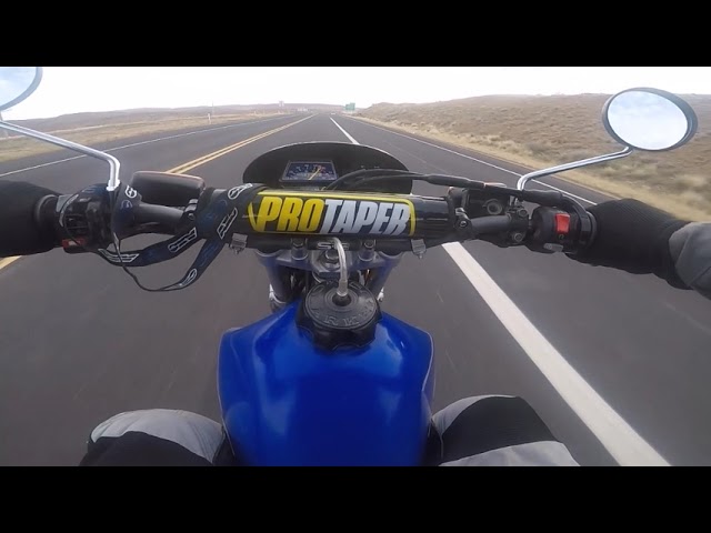 2006 Yamaha XT225 Highway Test Ride