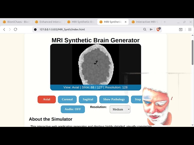 AI Web Development: Debugging MRI Data & Pathology Sonification