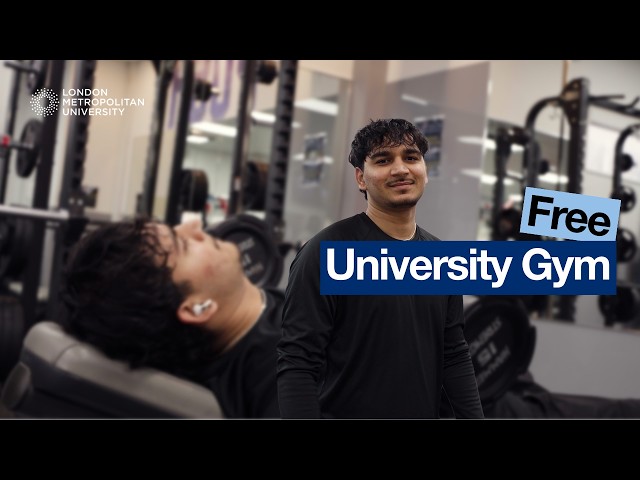 Free university gym at London Met