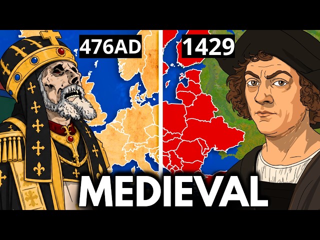 1000 Years of Medieval Europe in 25 Minutes