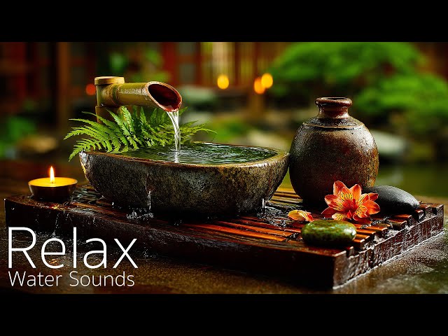 Soothing Relaxing Music & Water Sounds 🍃 Peace of Mind, Anxiety Relief