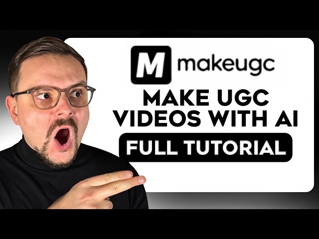 MakeUGC AI Tutorial - 2026 | How to Create UGC Product Videos Using AI (High Quality)