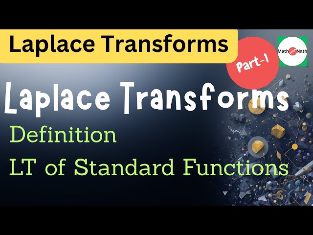 Standard Laplace Transforms Simplified
