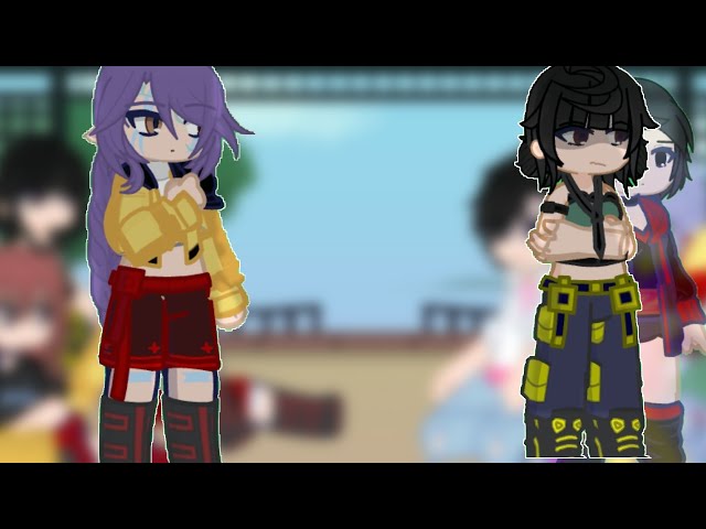 Kpopdemonhunters + saja boys react to Zoey as Sarada  w.i.p 