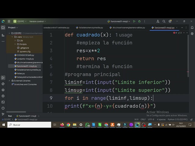 Functions 2 Table Programming CDYPC 1BACH IES Monterroso Programming #eucodeweek