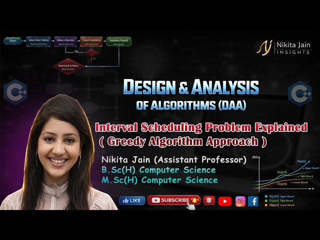 L-1.2 : Interval Scheduling Problem Explained Simply | Greedy Algorithm Approach
