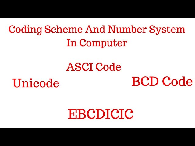 Computer Encoding System