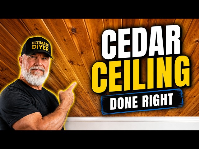 Before You Install a Tongue and Groove Ceiling Watch This