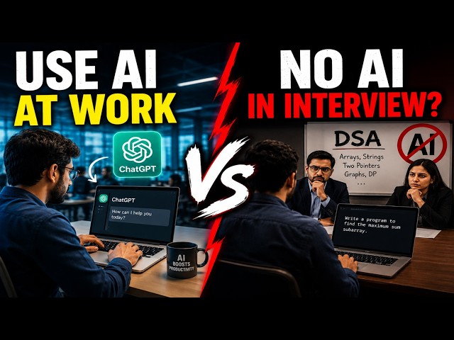 If Companies Want AI, Why Are Interviews Still Testing DSA? | The AI Hiring Paradox