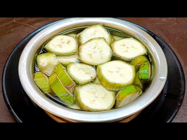 If you have bananas, try making this once to make it delicious-Vazhakkai recipe