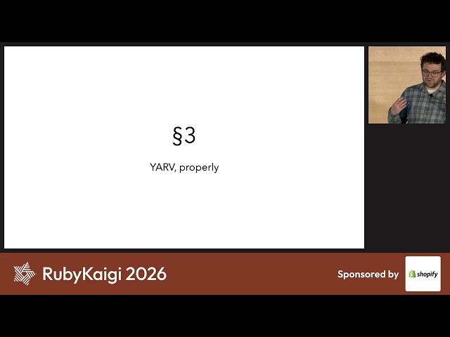[EN] Ruby the Hard Way: Writing Bytecode to Optimize Plain Ruby / Samuel Giddins @segiddins