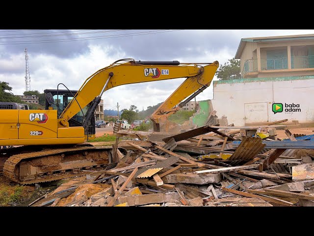 New Demolition Exercise On Takoradi,Cape Coast Road Expansion Project.