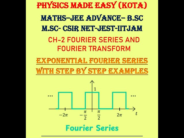 Convergence of fourier series & dirichlet conditions; trigonometric and exponential fourier series;