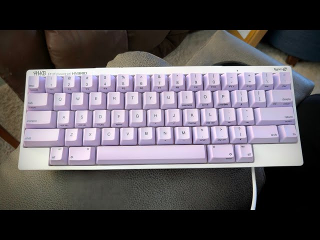 Wisteria #HHKB Happy Hacking Keyboard Stamped Full Topre Keycap Key Top Set hhkeyboard.us Lavender
