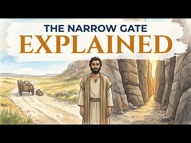 The Narrow Gate Explained | What Jesus Actually Meant