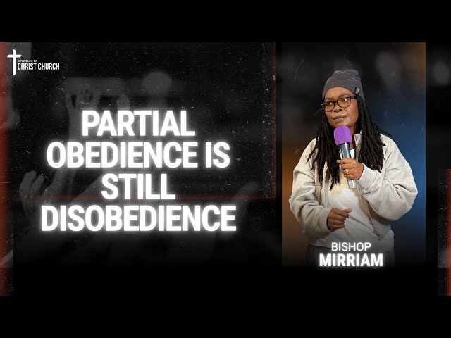Partial Obedience Is Still Disobedience