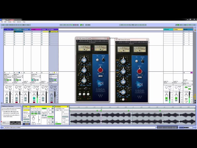 Waves API 550 EQ FirstLook Tutorial