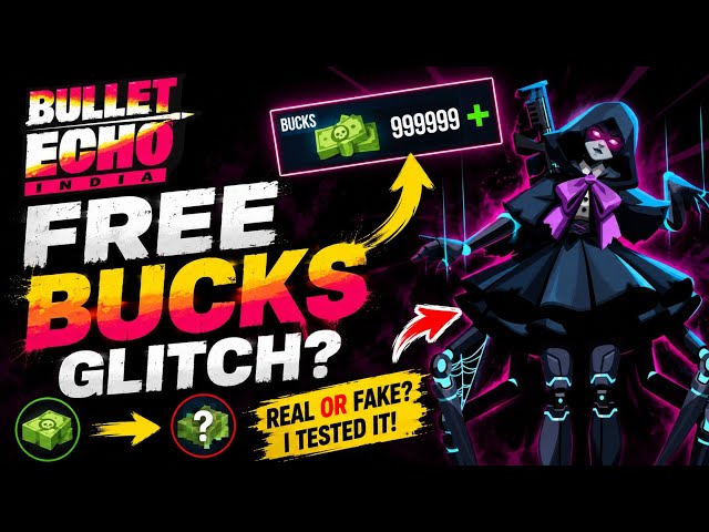 Bullet Echo FREE Bucks Glitch? 😱 I Tested It! (2026)
