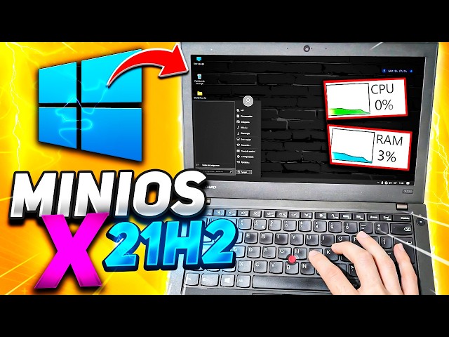 Super Windows 10 Lite ✅ The Super Optimized Windows 10 for Low-End PCs 🚀 MINIOS X 21H2