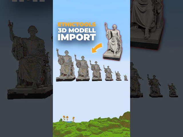 EthicTools 3D Model Import 🔥 #minecraft #ethictools