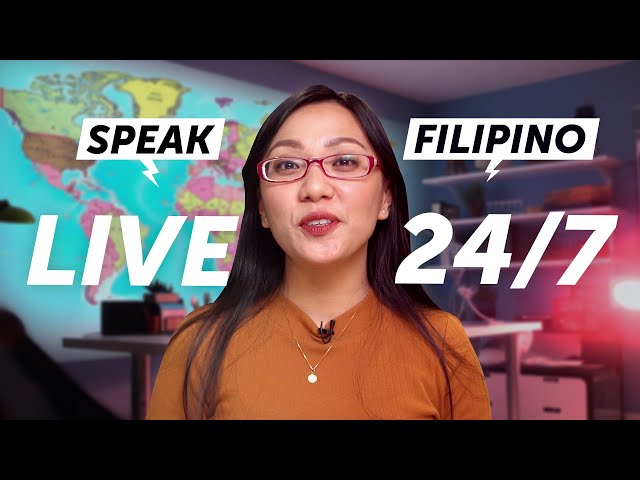 Speak Filipino 24/7 with FilipinoPod101 TV 🔴 Live 24/7