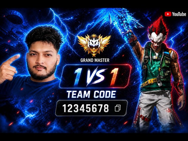 SHAWON LIVE IS ON || 1 VS 1 TEAM CODE || LONE WOLF