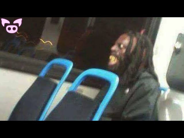 Scary People Filmed in Real Life