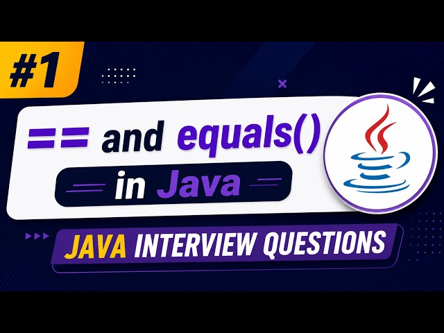 == Operator VS equals() Method in Java | Java Interview Questions Tamil | BuiltBy Error