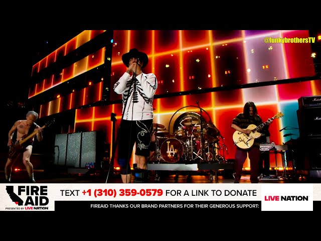 Red Hot Chili Peppers - Californication LIVE at FireAid Benefit Concert 2025