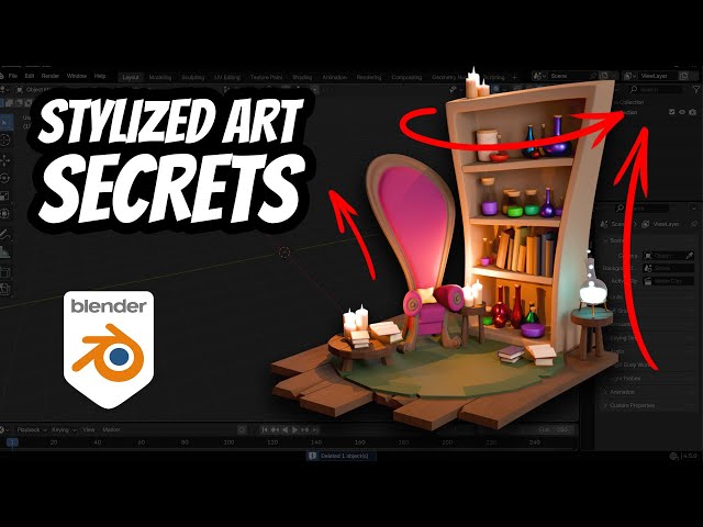 Quick & Easy Secrets to Stylized 3D Art in Blender