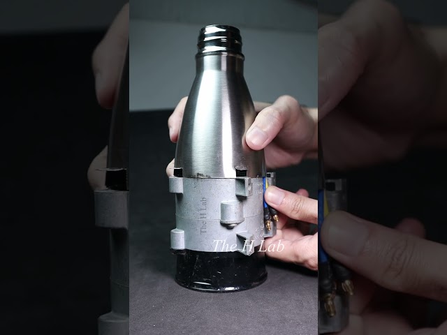 Metal Jet Fan from Electric Turbochargers | The H Lab #shorts