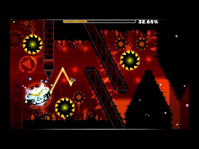 [NEW HARDEST] Sakupen Hell by TrusTa 52% (Extreme demon) - Progress video #4