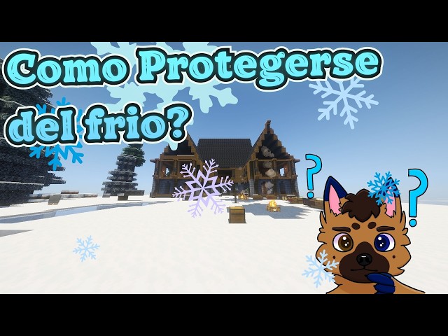 How to PROTECT Yourself From The Cold In MY MINECRAFT SERVER!!!