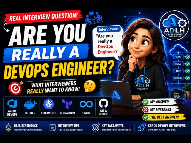 🔥 "Are You Really a DevOps Engineer?" | Real DevOps Interview Question That Shocked Me! 😲