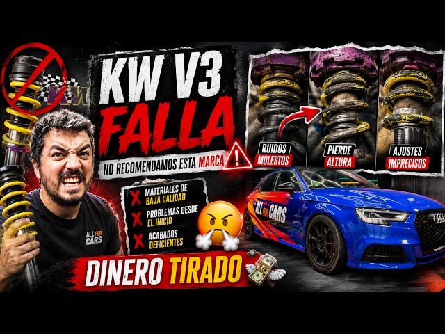 DECEPCIÓN CON KW ¿QUE ESTA PASANDO CON SUS SUSPENSIONES?