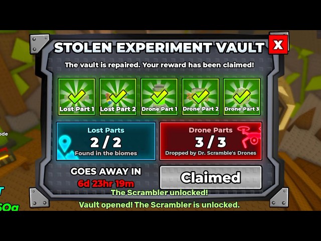 COMPLETING The New SECRET In Steal An Egg...