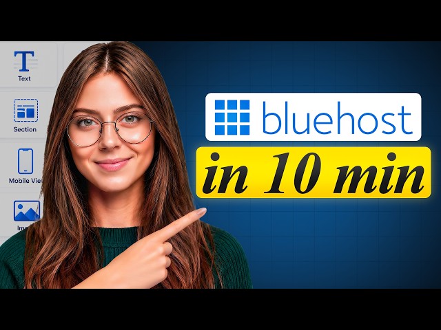Bluehost Tutorial For Beginners 2026 🔥 - Bluehost in 10 Minutes