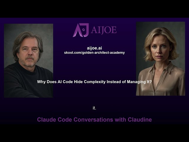 Why Does AI Code Hide Complexity Instead of Managing It?