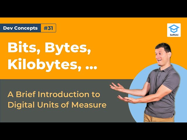 Digital Units of Measure [Dev Concepts #31]