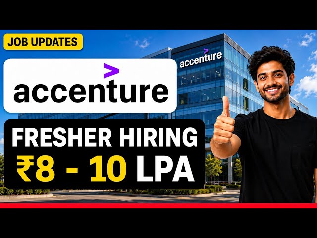 🔥 Accenture Hiring  for Freshers 2026 | Off Campus Drive | Internships | CareerMoon